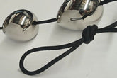 Steel Anal Balls with Cord